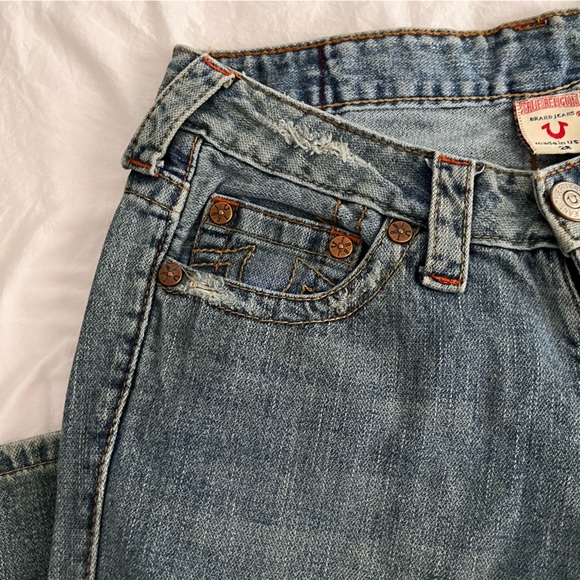 True Religion Lady Godiva Denim Low Rise Jeans - Picture 5 of 7